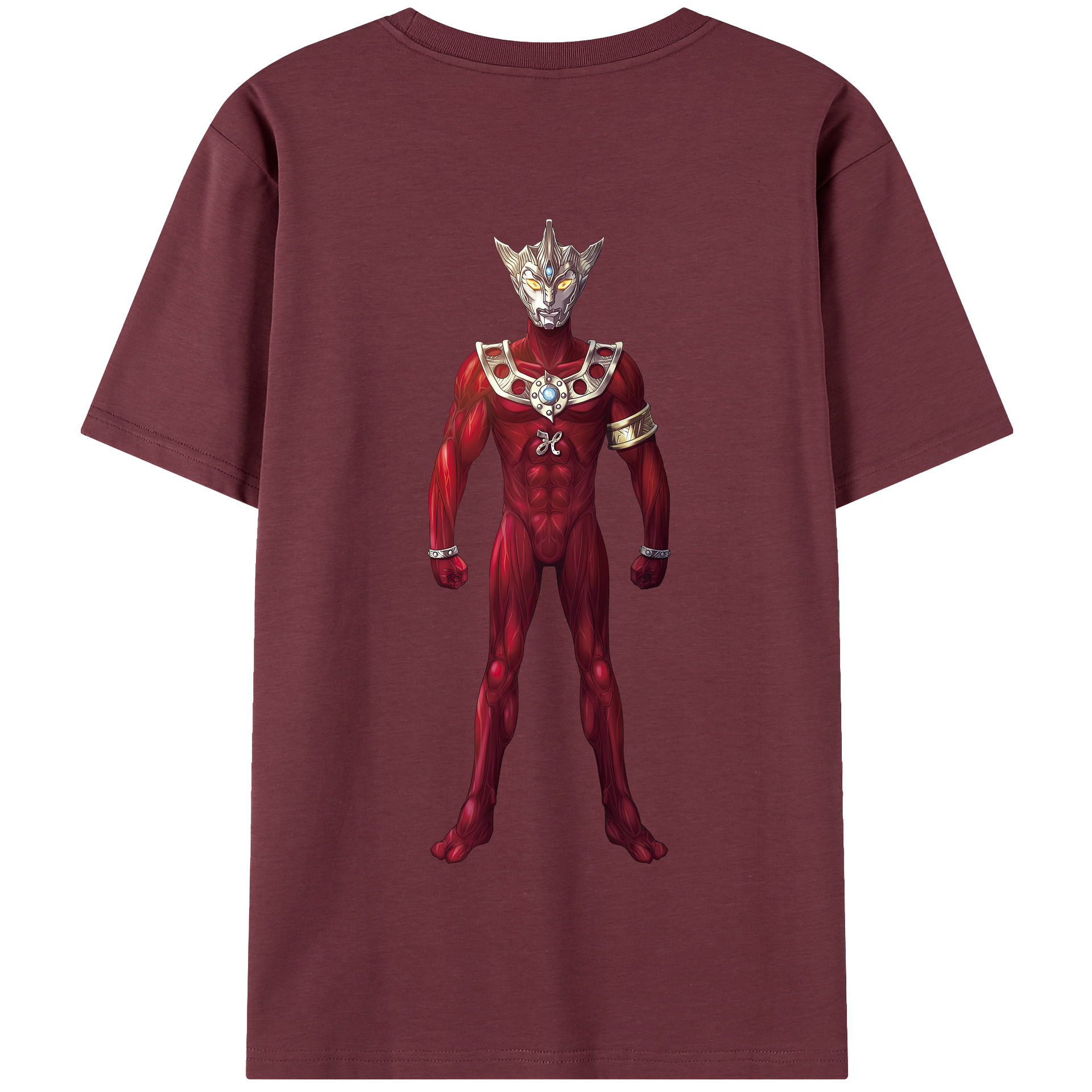 （画像用） ウルトラマン Ultraman 綿100％半袖Tシャツ（背面プリント）